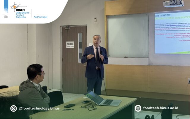 International Guest Lecture with Pier Paolo Sanna: Dairy Technology & Ice Cream Application