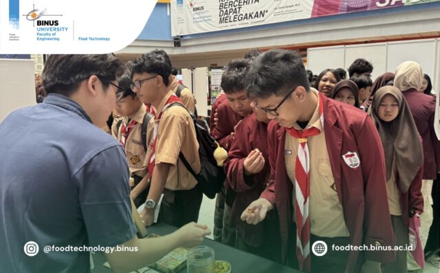 Food Technology Tampilkan Berbagai Food Innovation pada Kegiatan BINUS Engineering Week 2026 Day 2